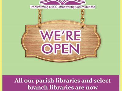 Libraries Re-open to the Public